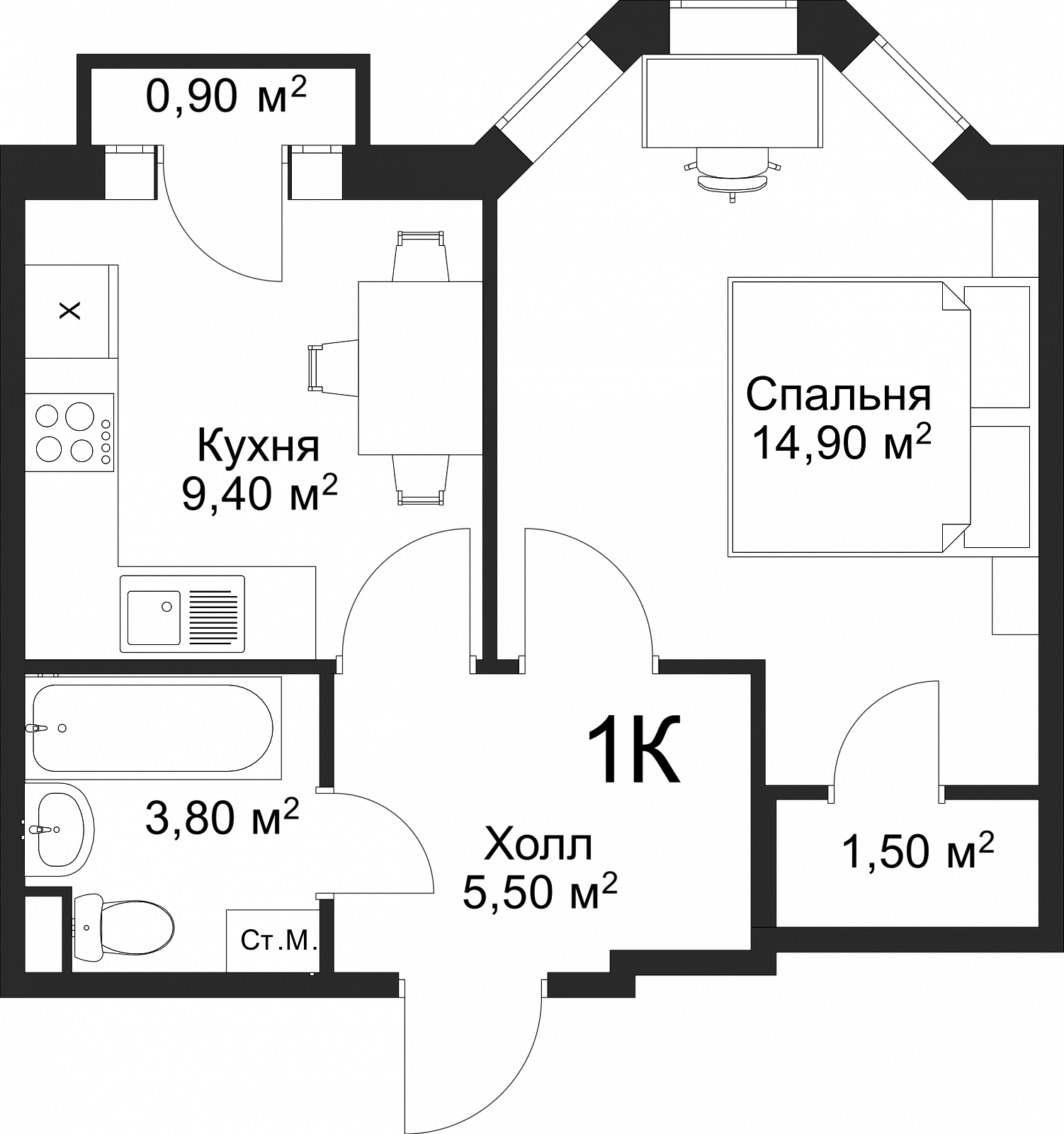 План квартиры 27