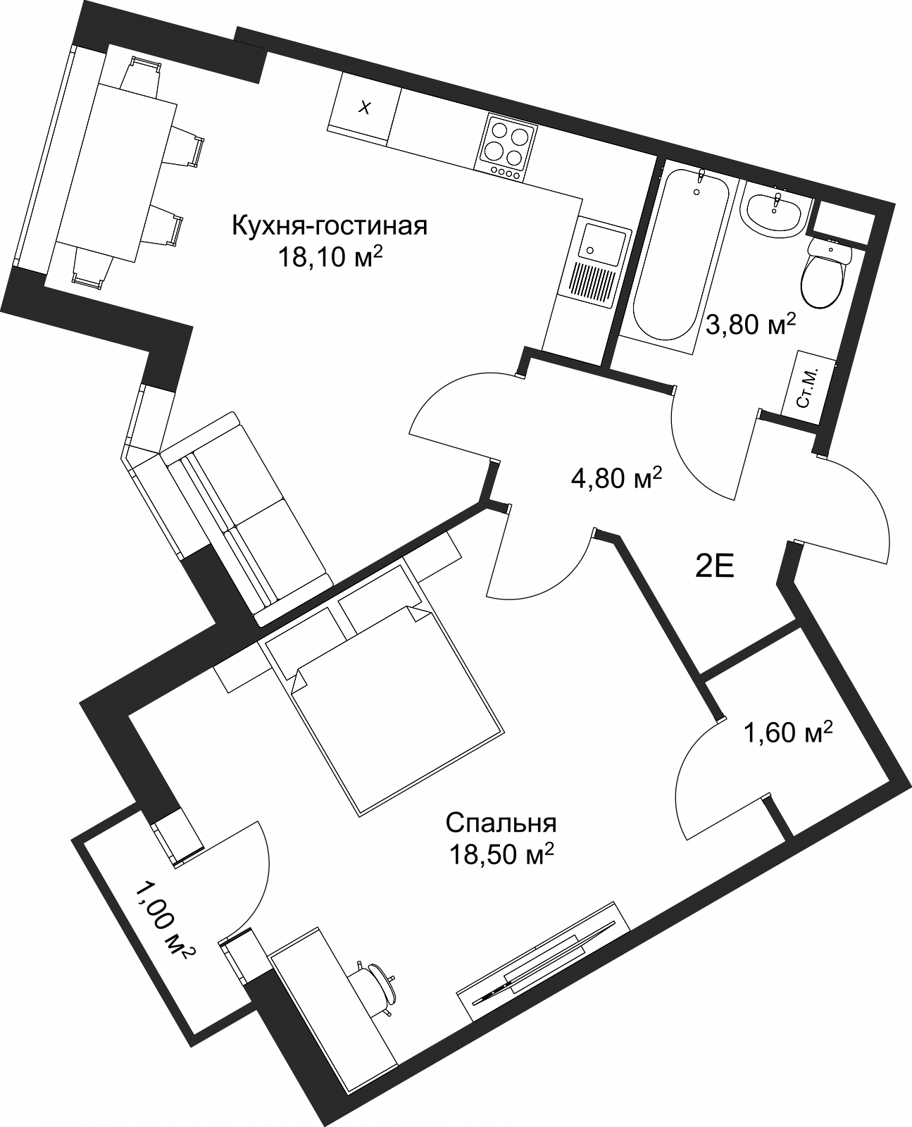 План квартиры 12