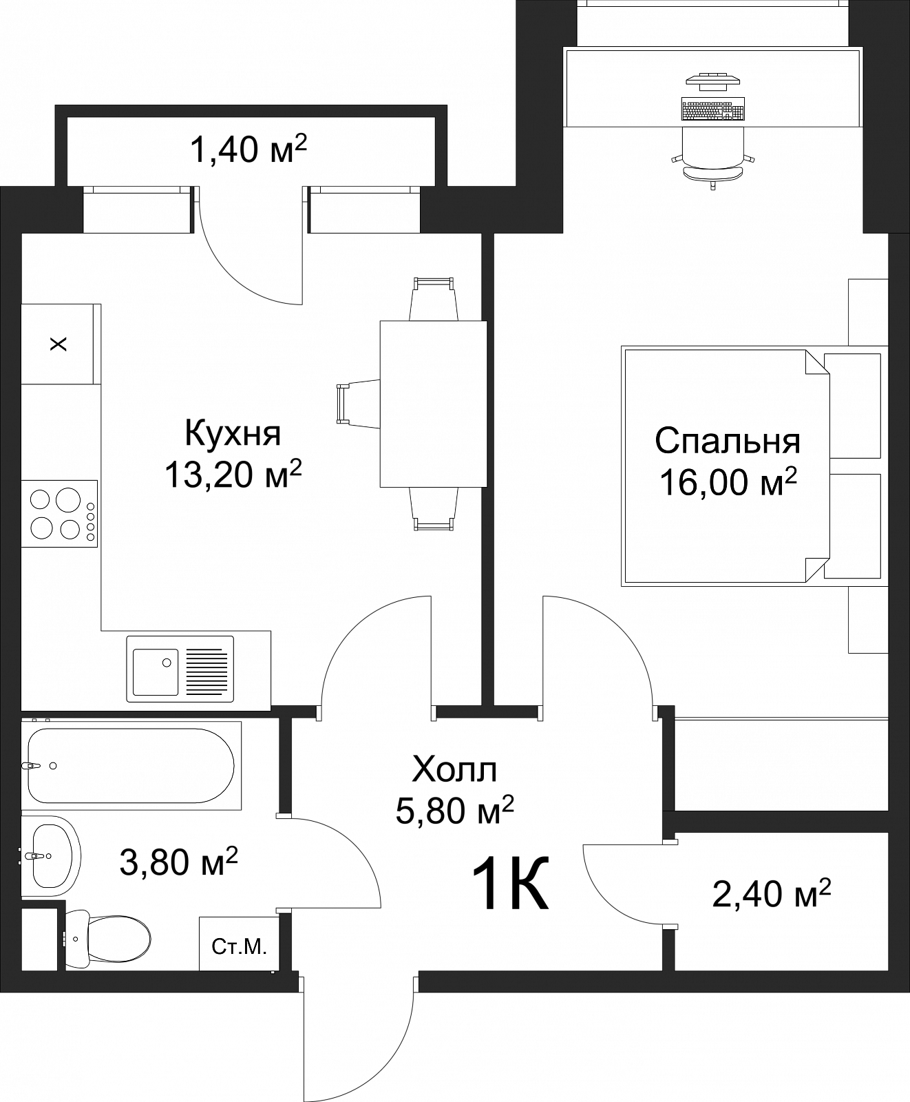 План квартиры 69