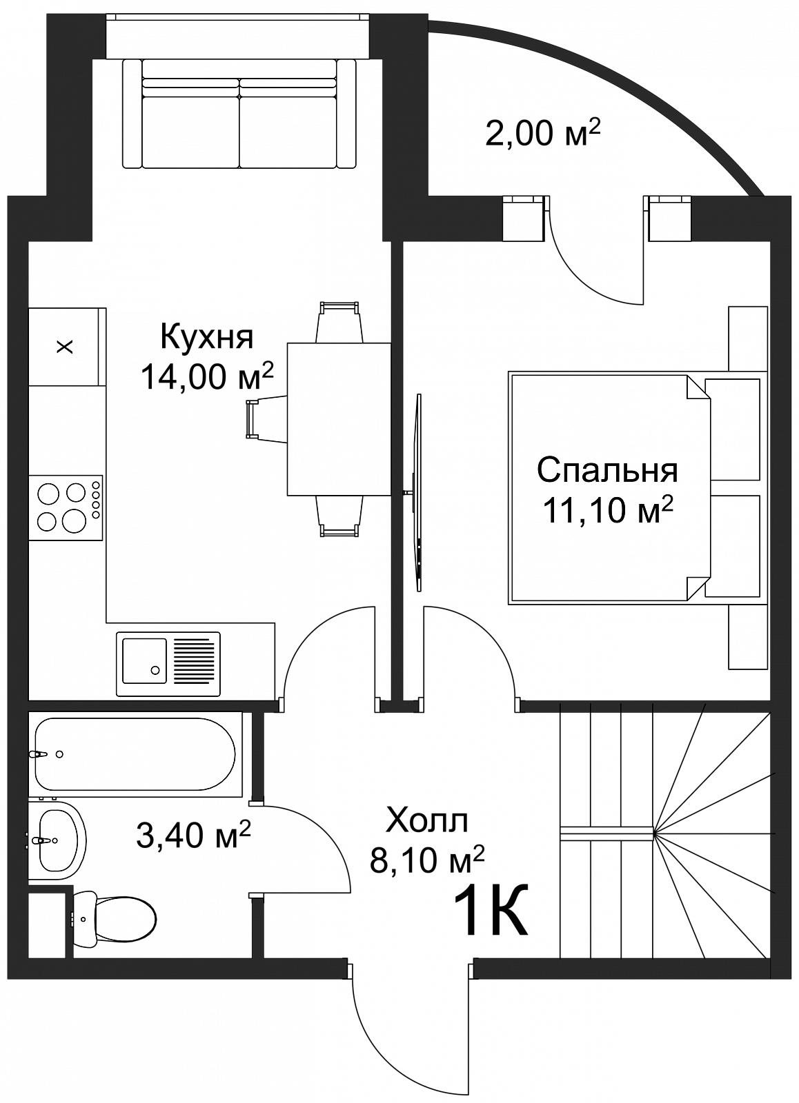 План квартиры 64