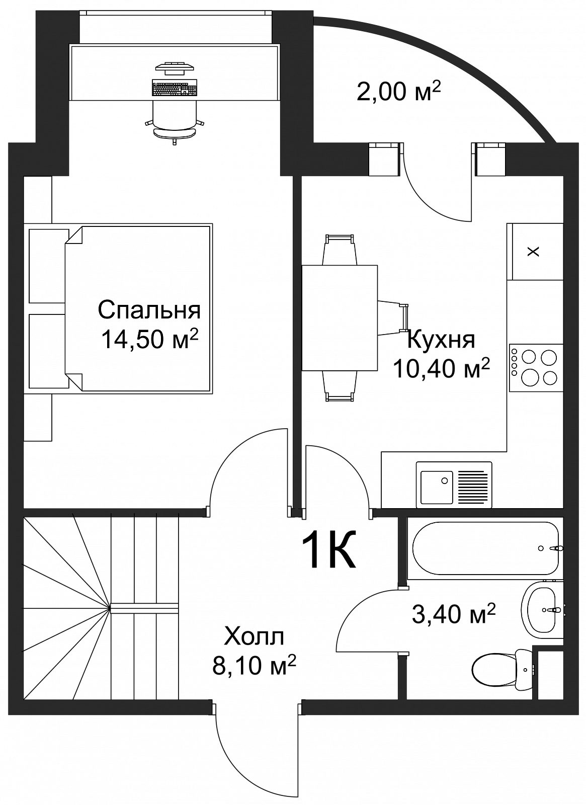 План квартиры 102