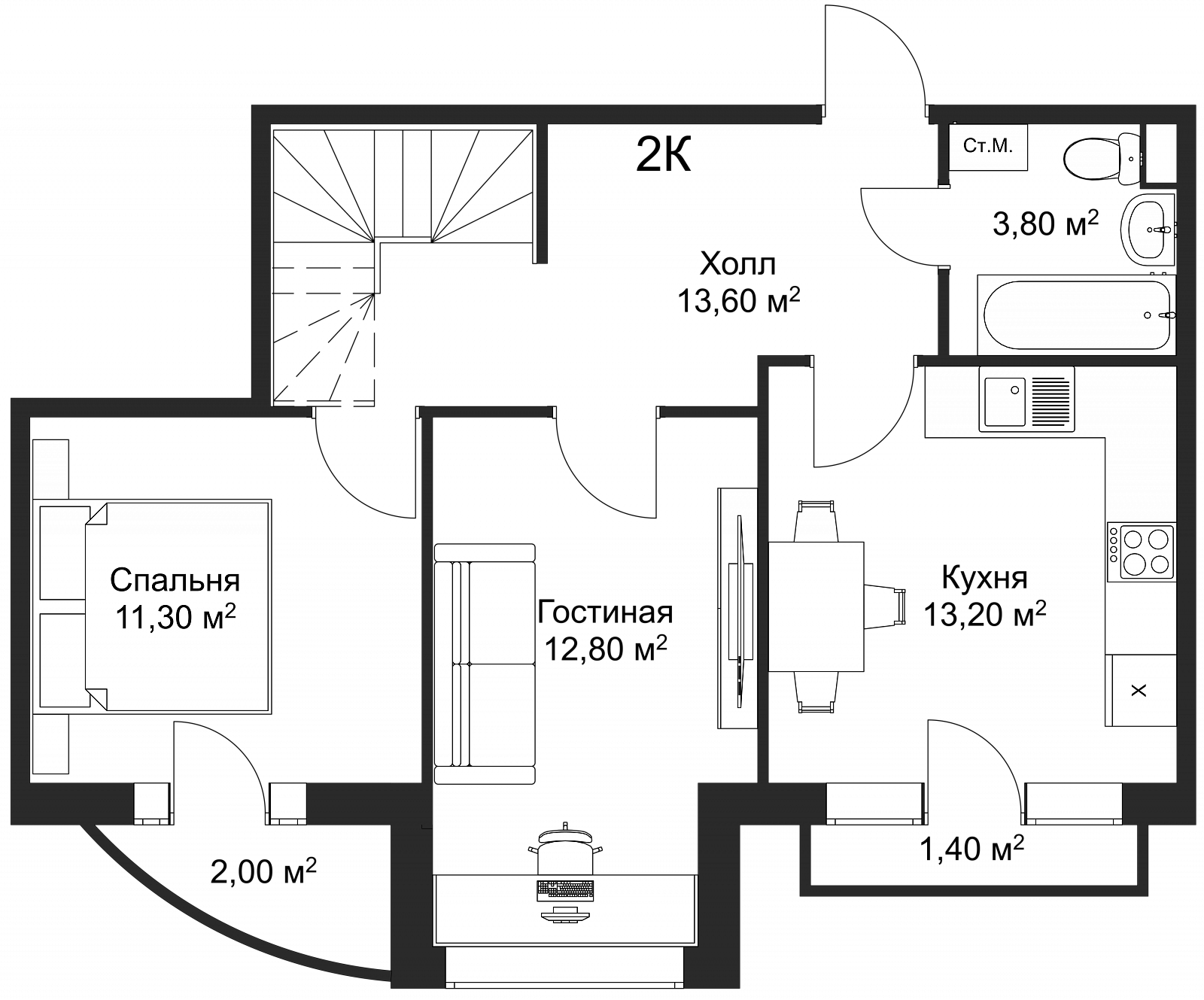 План квартиры 31
