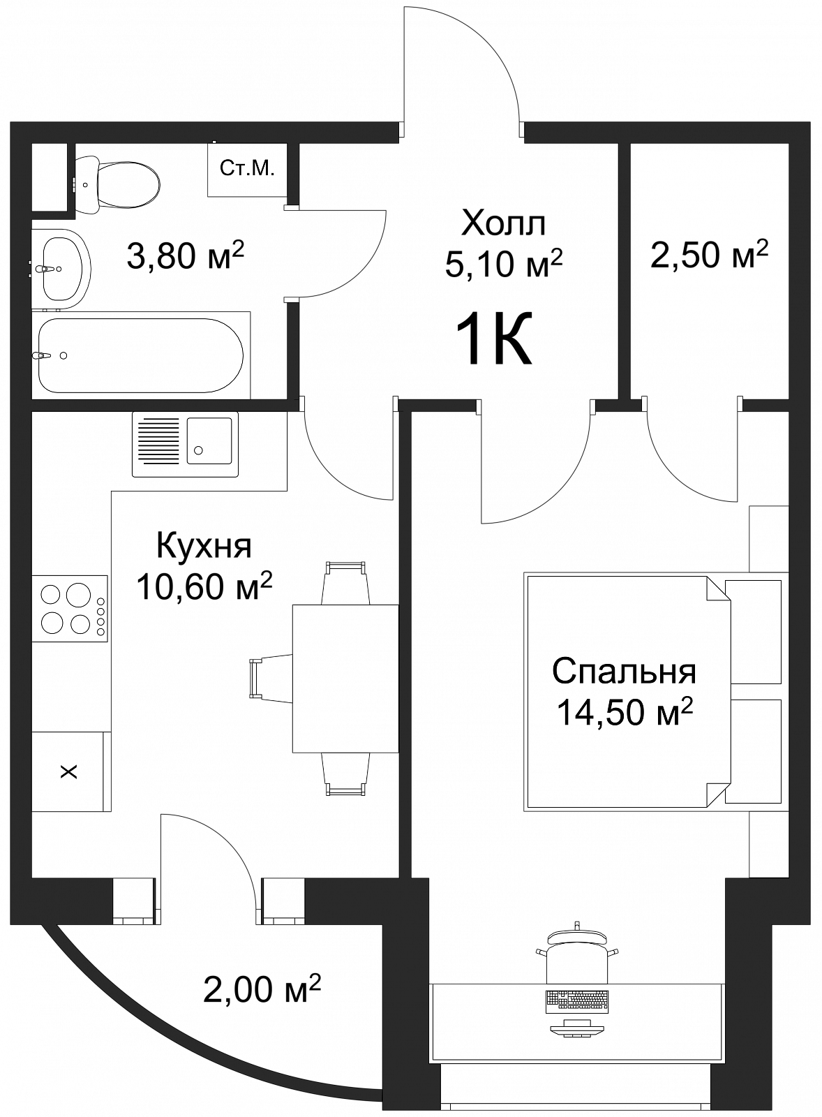 План квартиры 25