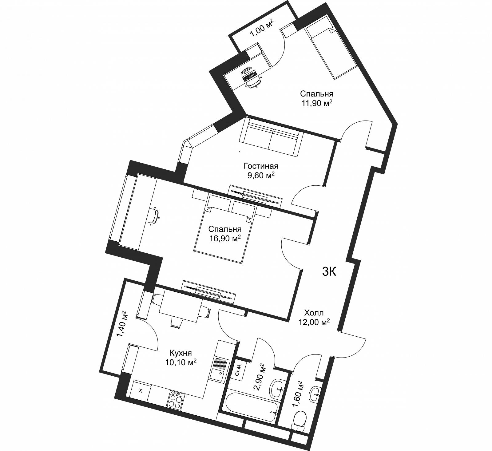 План квартиры 3