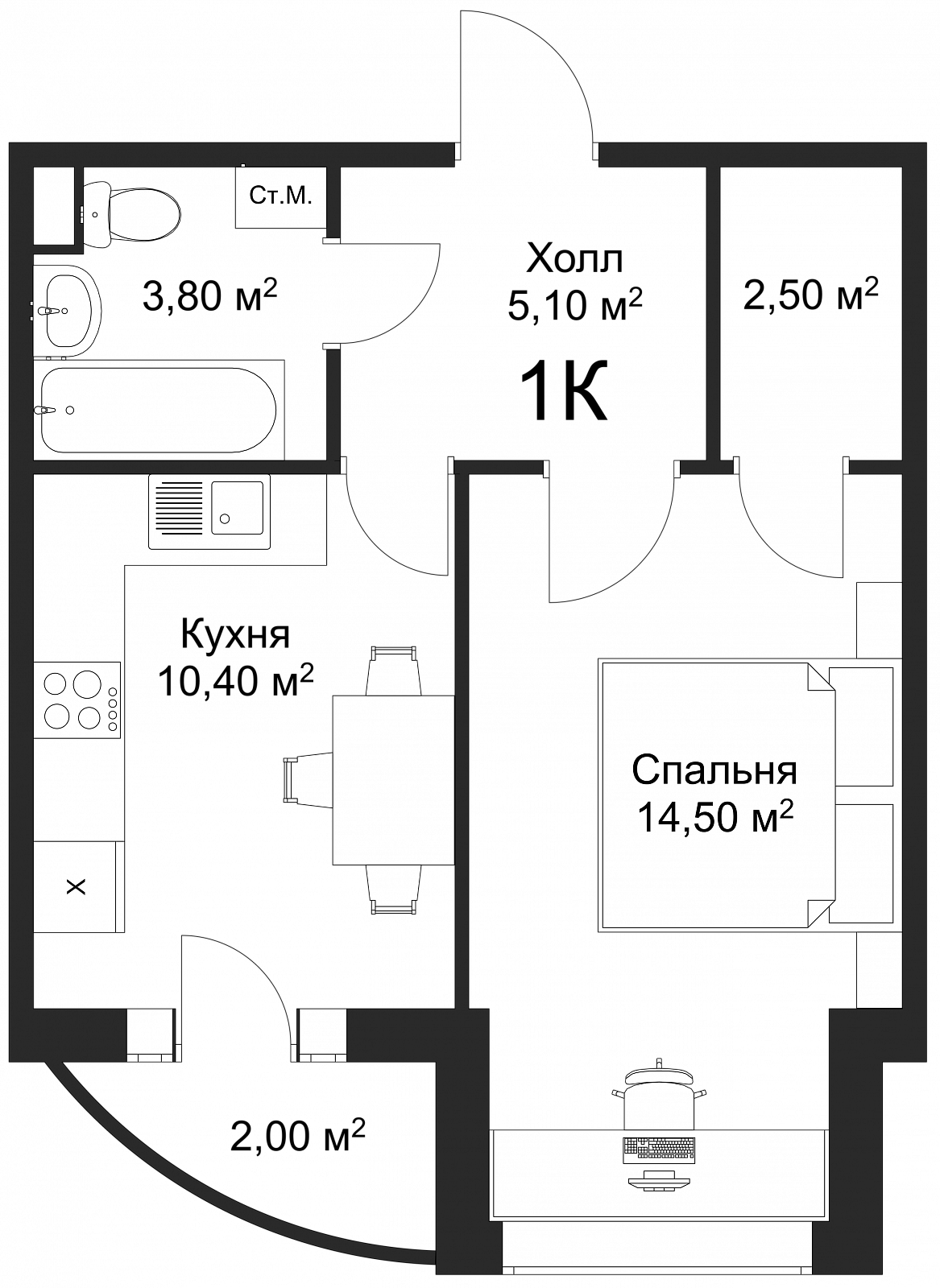 План квартиры 39