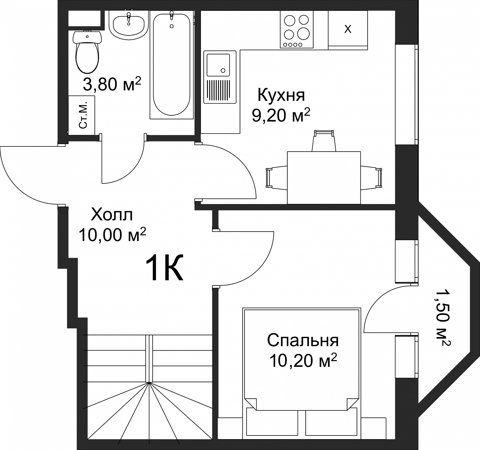 План квартиры 96