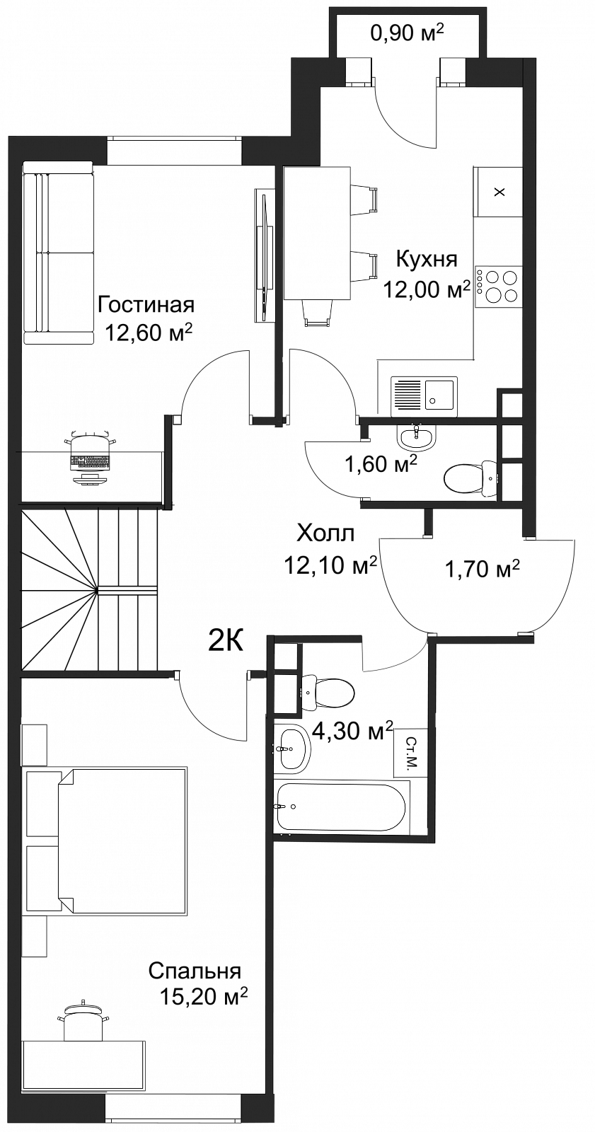 План квартиры 32