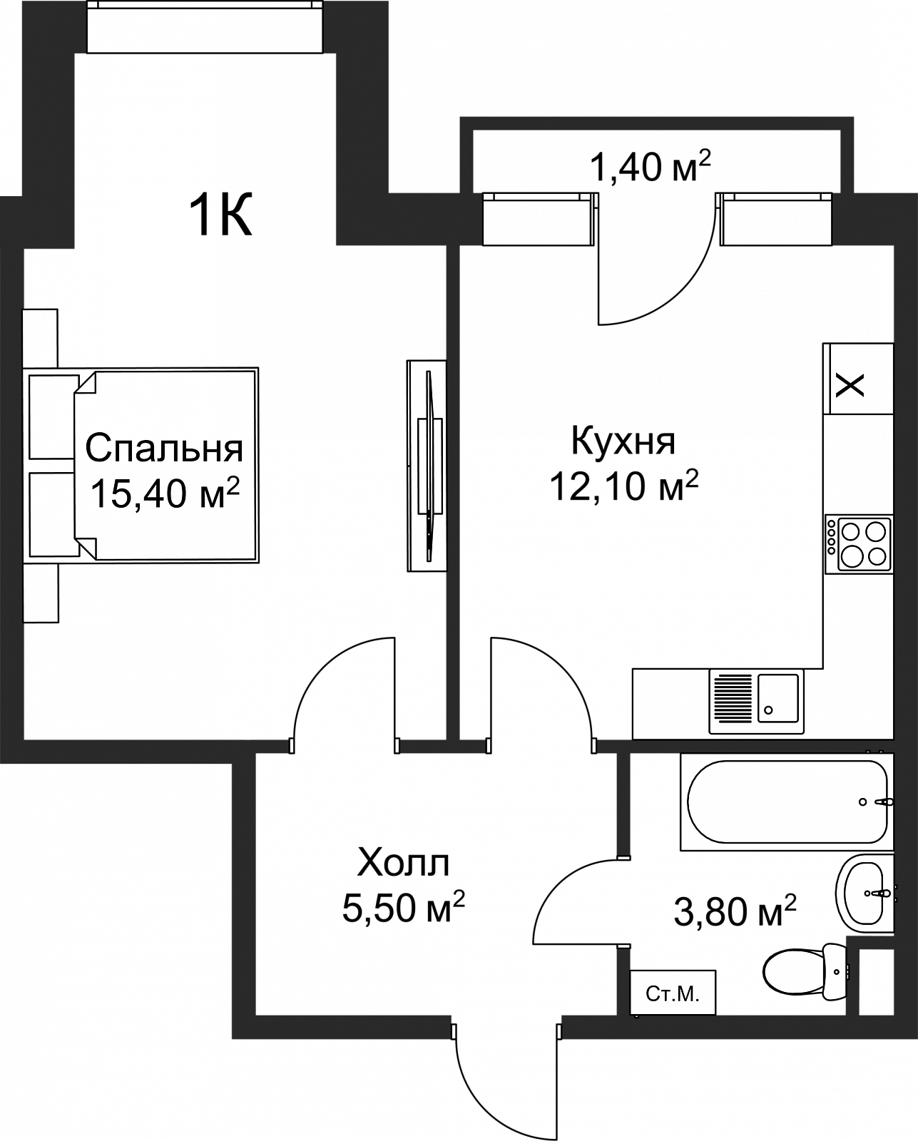 План квартиры 51